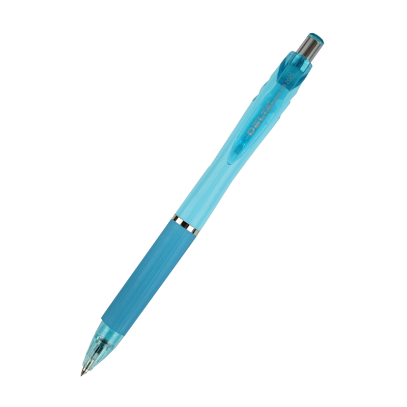 Ручка кулькова AXENT (DB2025-02) Delta, автоматична, чорнила сині